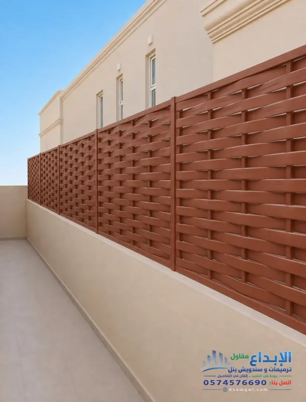 سواتر حديد مجدول